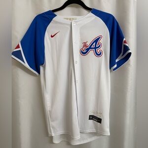 Women’s Large Hank Aaron Braves Jersey